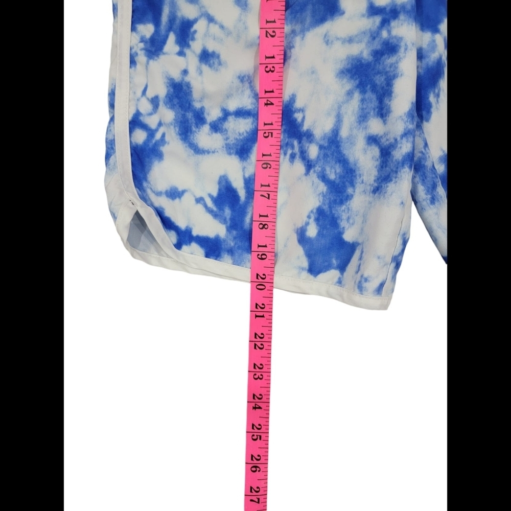 (B) Boys Swim Trunks Blue/White - Picture 7 of 8